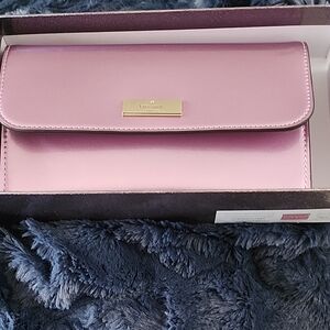 Kate Spade Shimmering Pink Clutch